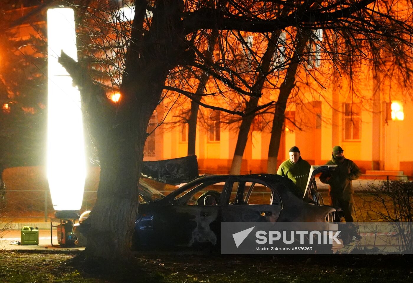 Russia LPR Car Explosion