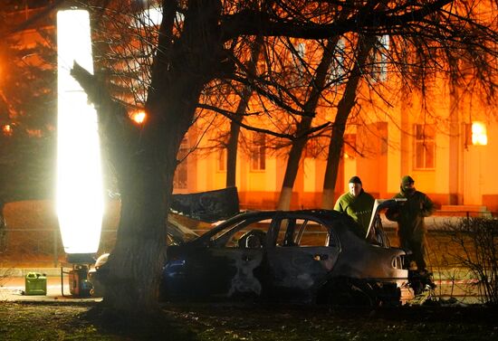 Russia LPR Car Explosion