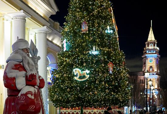 Russia New Year Season Decorations