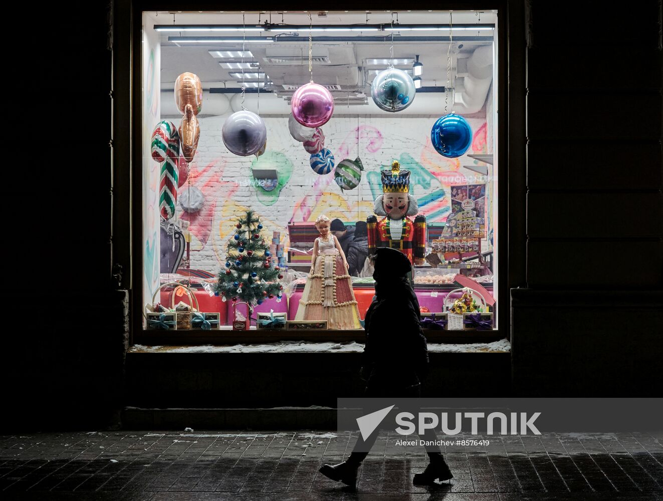 Russia New Year Season Decorations