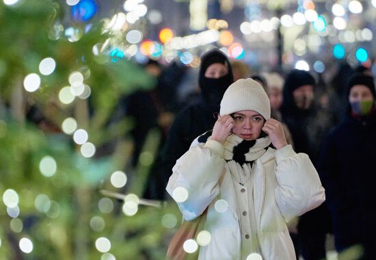 Russia New Year Season Decorations