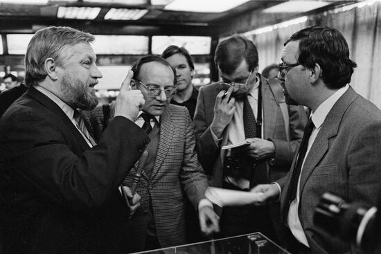 Foreign journalists in USSR