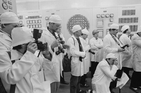 Foreign journalists in USSR
