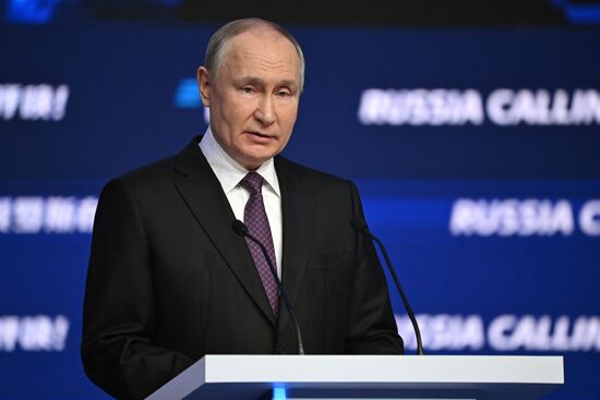 Russia Putin VTB Investment Forum