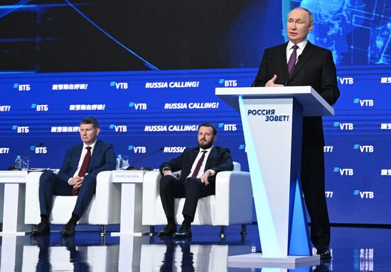 Russia Putin VTB Investment Forum