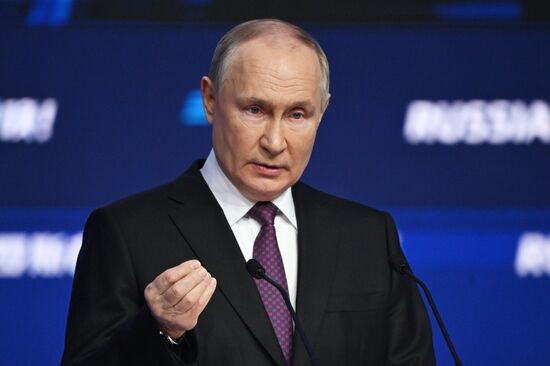 Russia Putin VTB Investment Forum