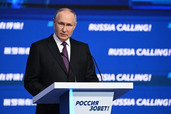 Russia Putin VTB Investment Forum