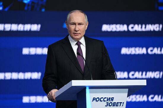 Russia Putin VTB Investment Forum