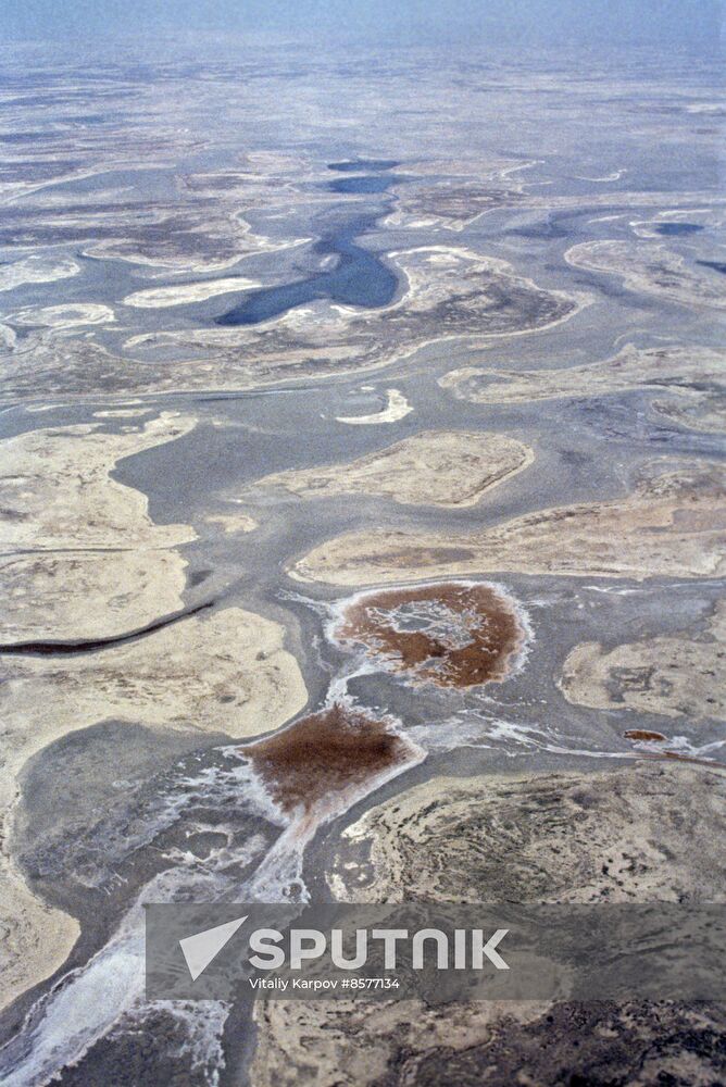 Geological prospecting expedition visits Ustyurt Plateau