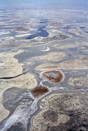 Geological prospecting expedition visits Ustyurt Plateau