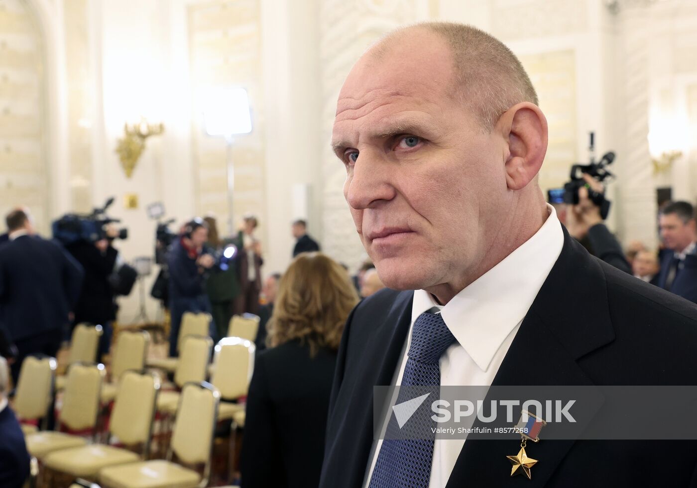 Russia Putin Hero Gold Medals Presentation