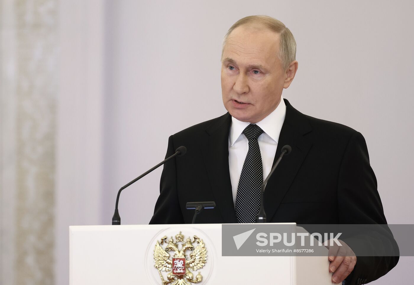 Russia Putin Hero Gold Medals Presentation