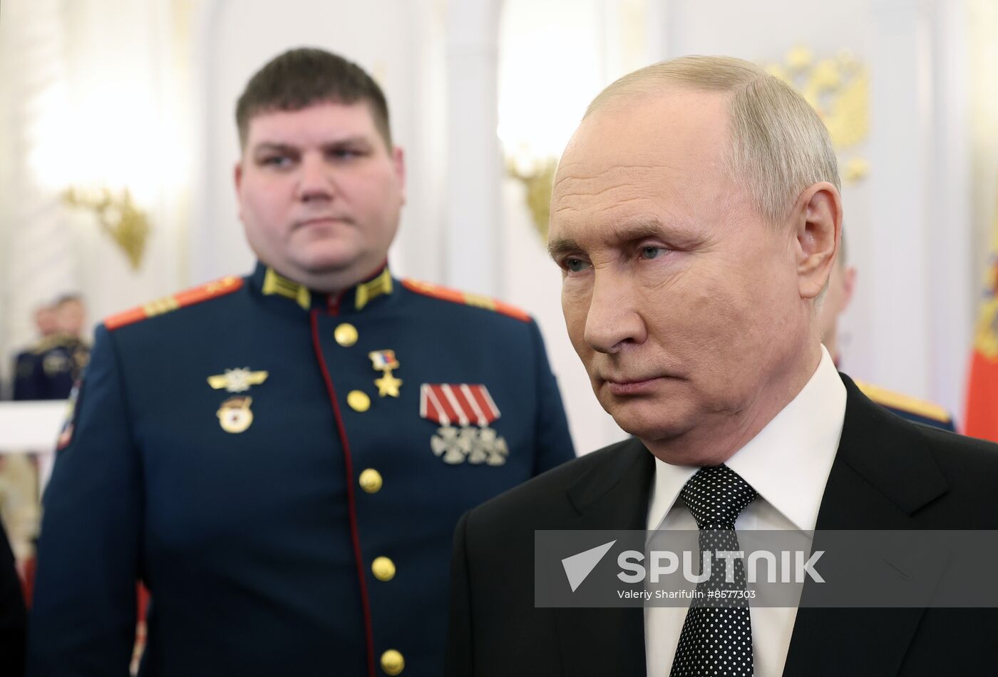 Russia Putin Hero Gold Medals Presentation