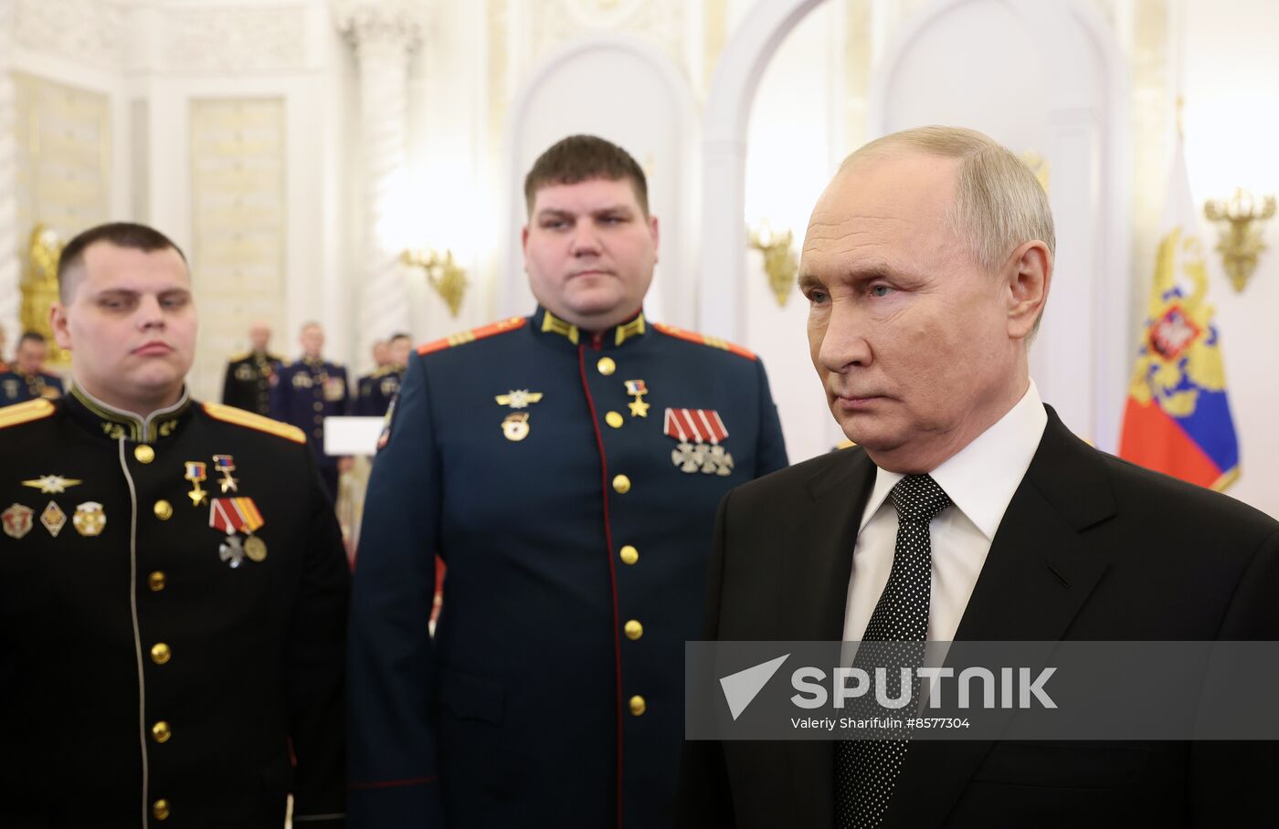 Russia Putin Hero Gold Medals Presentation