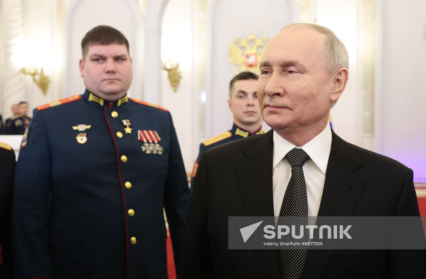 Russia Putin Hero Gold Medals Presentation