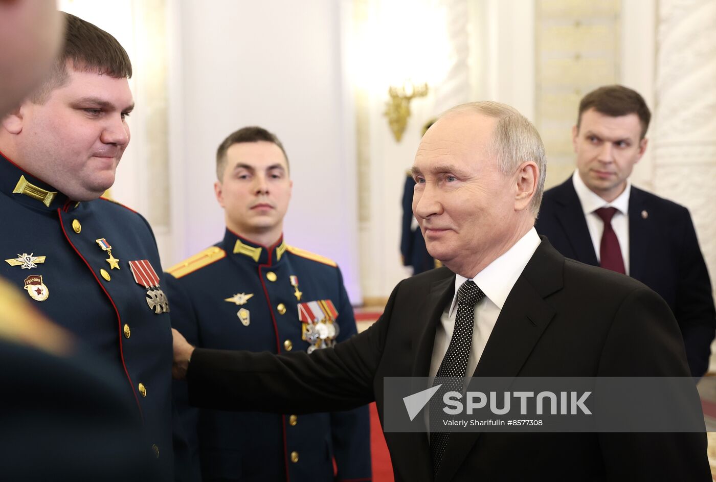 Russia Putin Hero Gold Medals Presentation