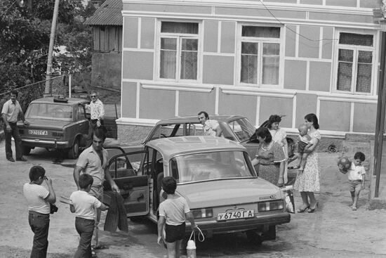 Turmanidze family from Makhvilauri village, Adjara Autonomous Soviet Socialist Republic