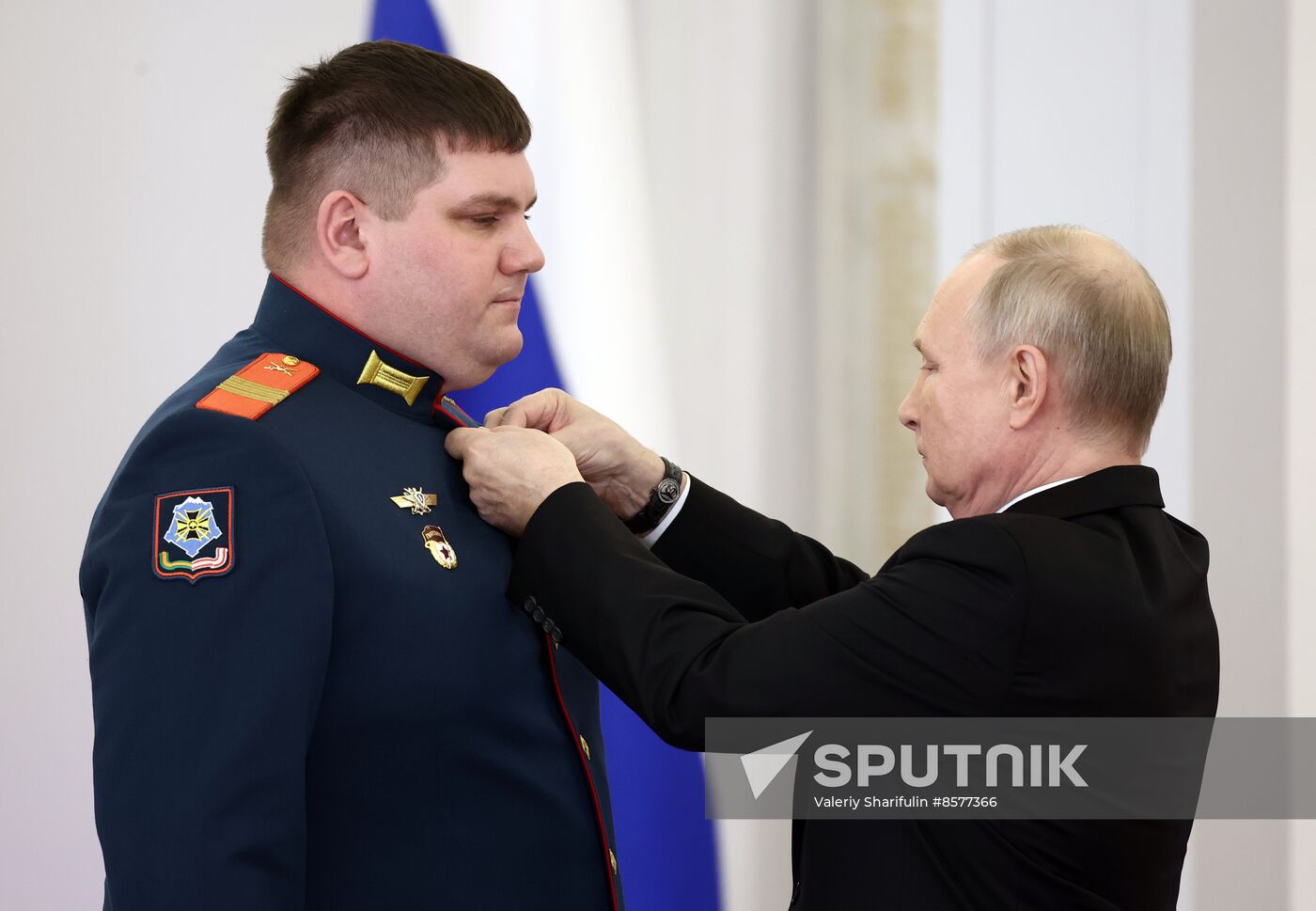 Russia Putin Hero Gold Medals Presentation