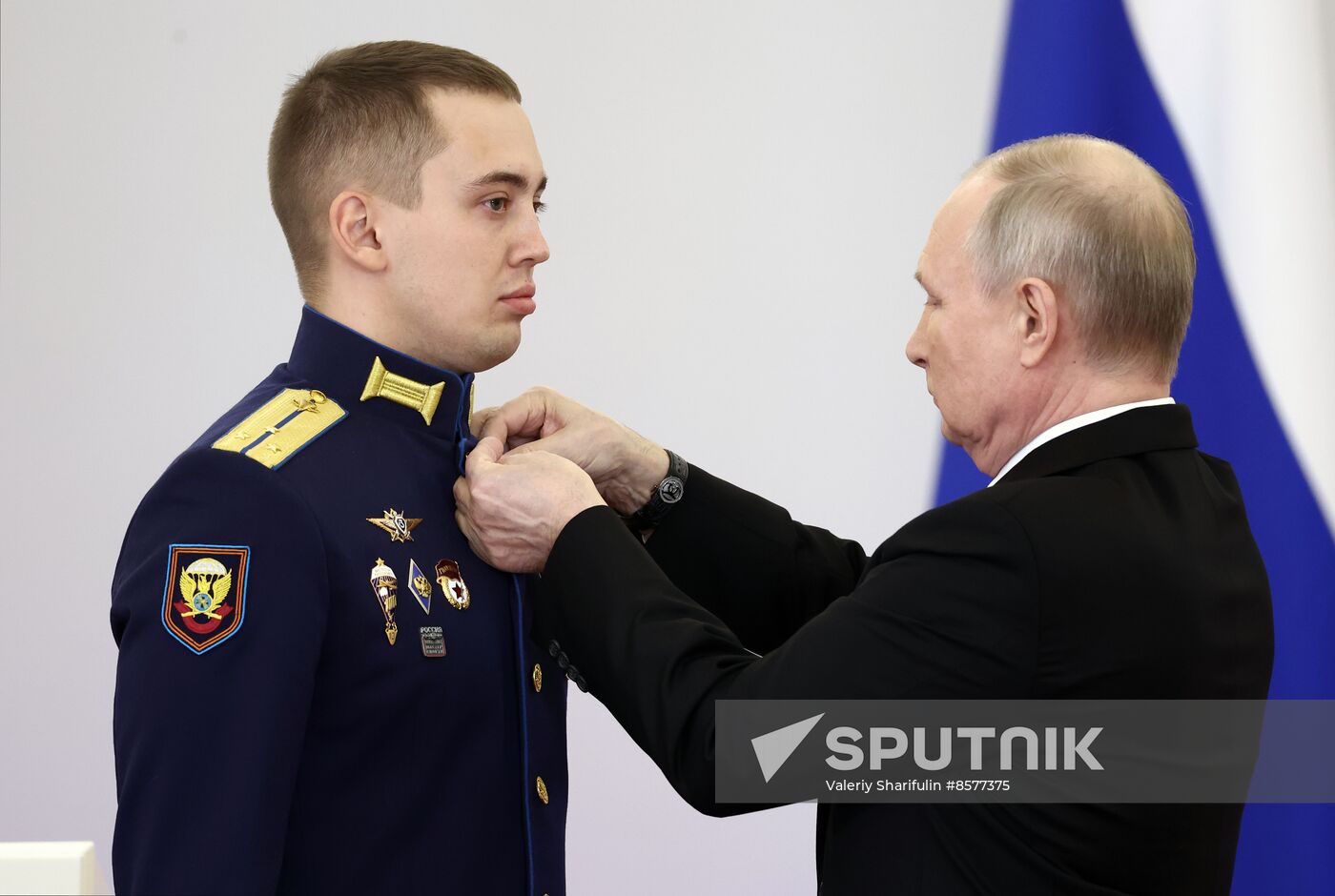 Russia Putin Hero Gold Medals Presentation