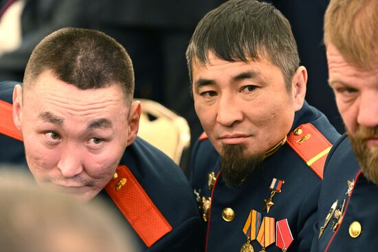 Russia Putin Hero Gold Medals Presentation