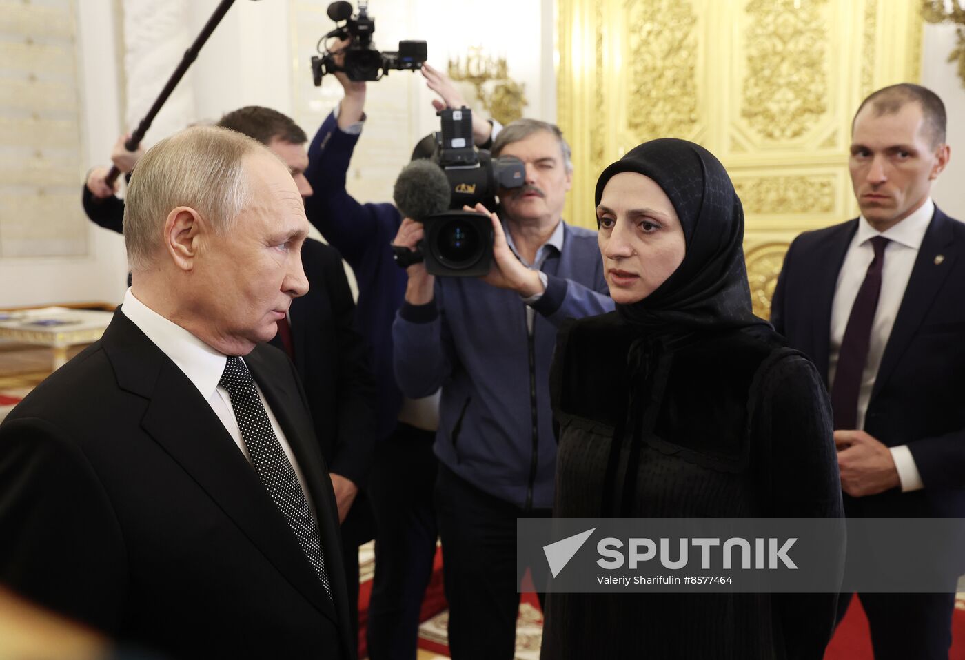 Russia Putin Hero Gold Medals Presentation