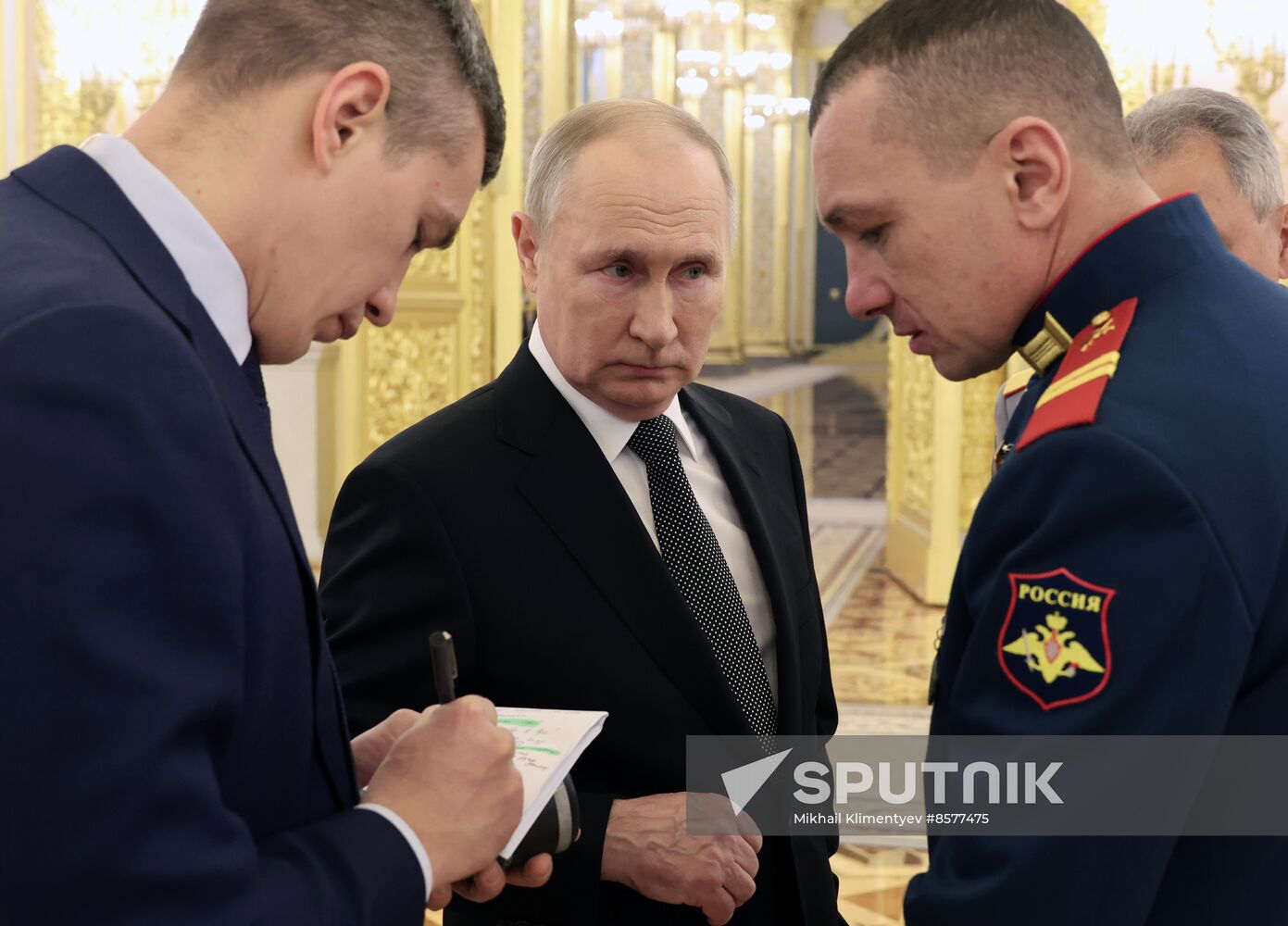 Russia Putin Hero Gold Medals Presentation