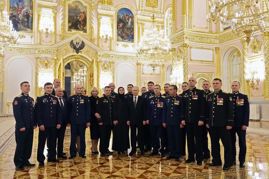 Russia Putin Hero Gold Medals Presentation