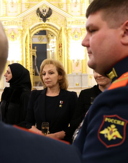 Russia Putin Hero Gold Medals Presentation
