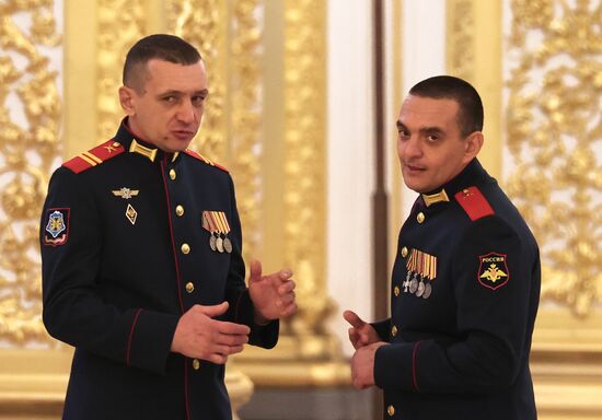 Russia Putin Hero Gold Medals Presentation