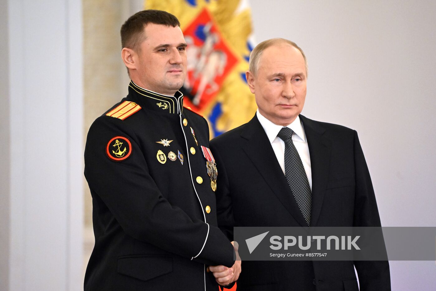 Russia Putin Hero Gold Medals Presentation