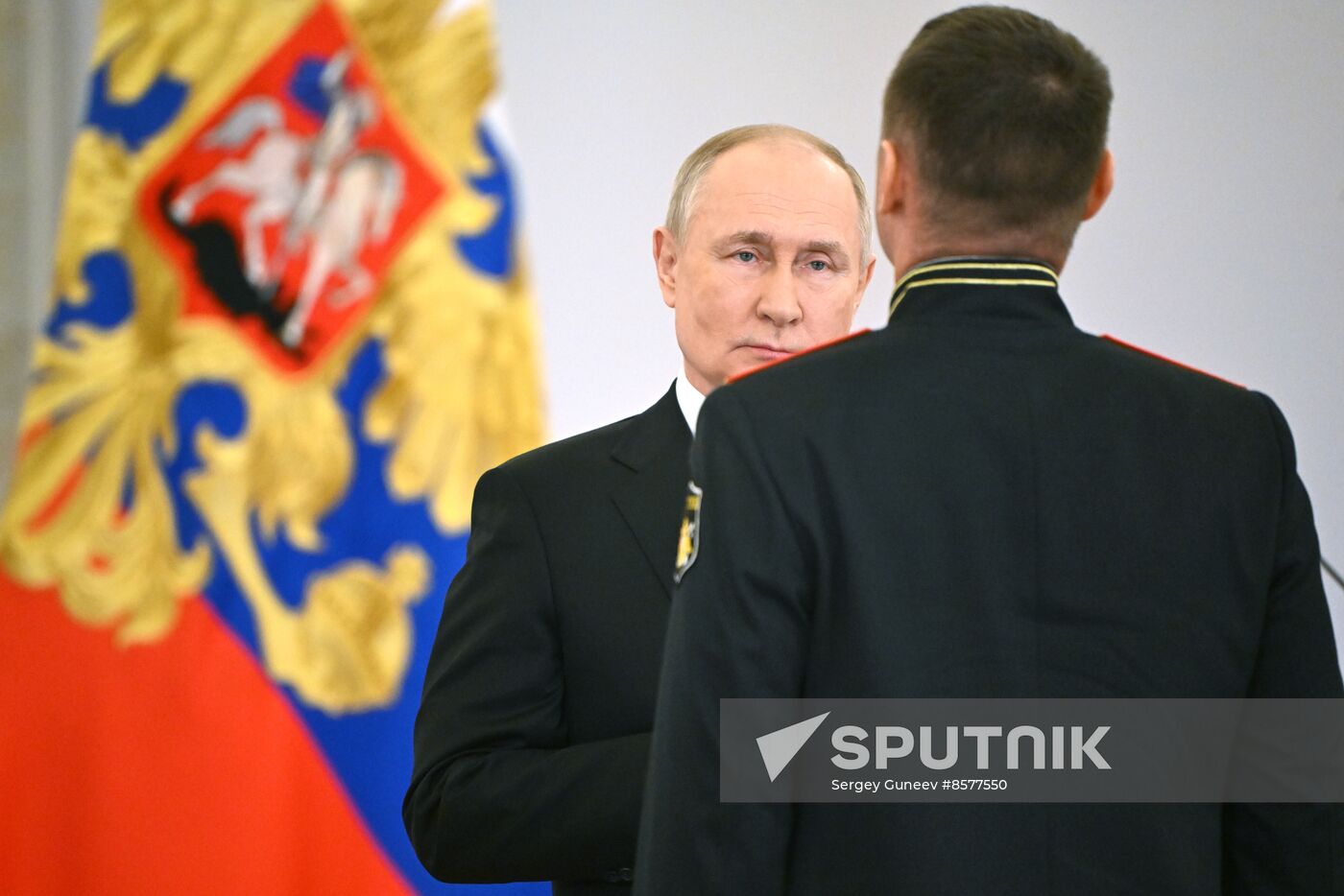 Russia Putin Hero Gold Medals Presentation