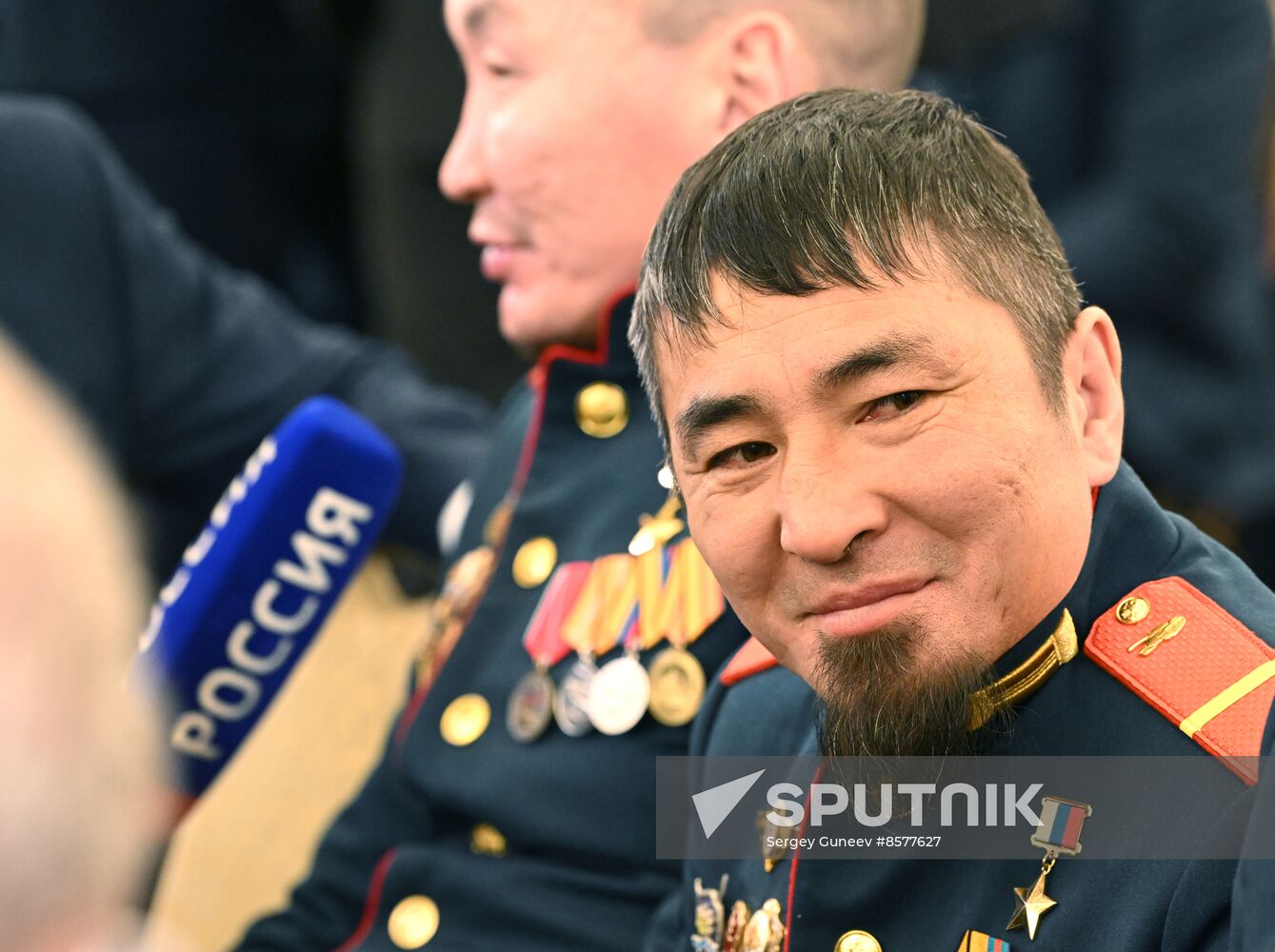 Russia Putin Hero Gold Medals Presentation