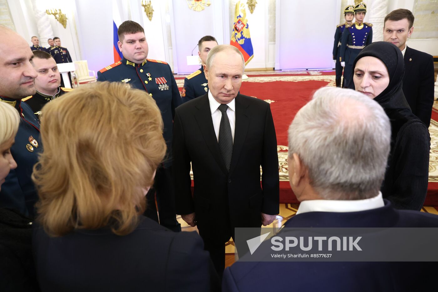 Russia Putin Hero Gold Medals Presentation