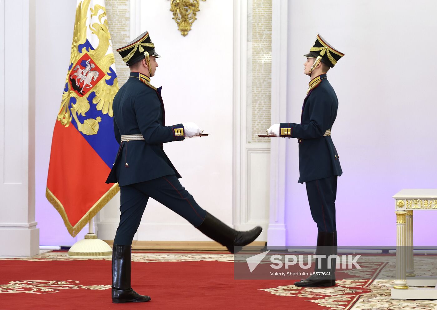 Russia Putin Hero Gold Medals Presentation