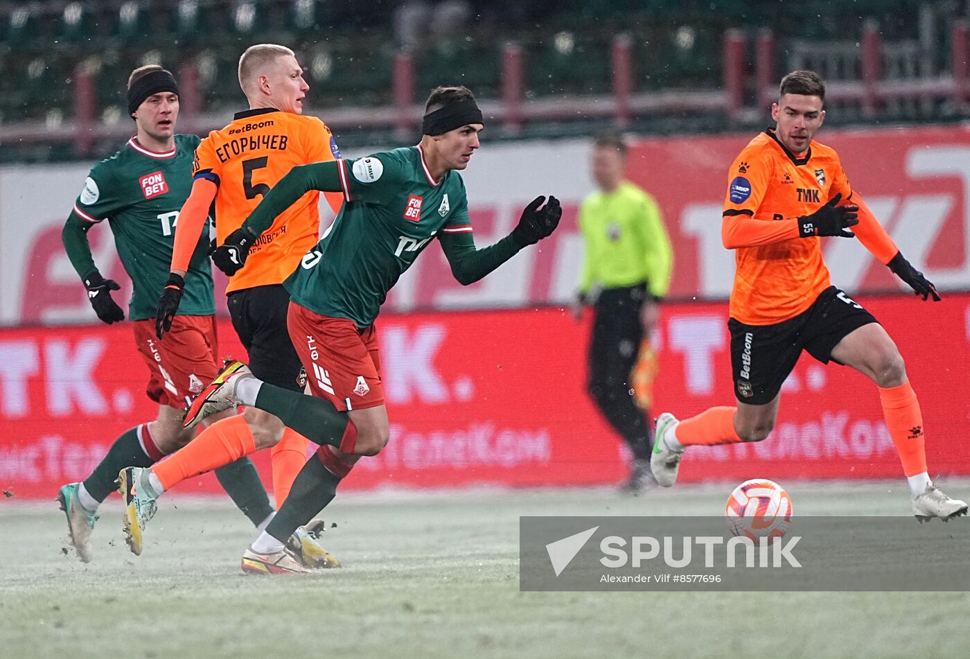 Russia Soccer Premier-League Lokomotiv - Ural