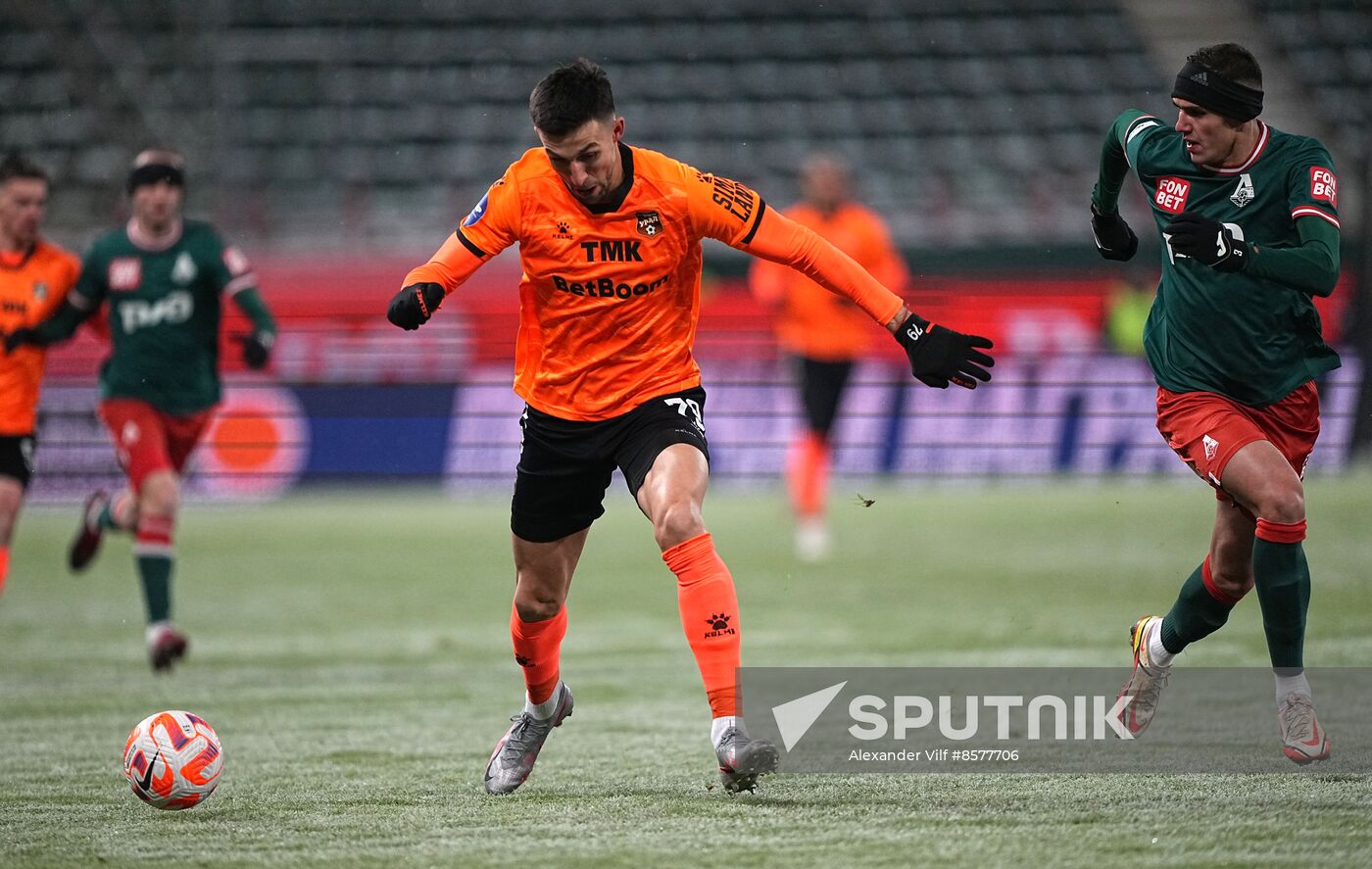 Russia Soccer Premier-League Lokomotiv - Ural