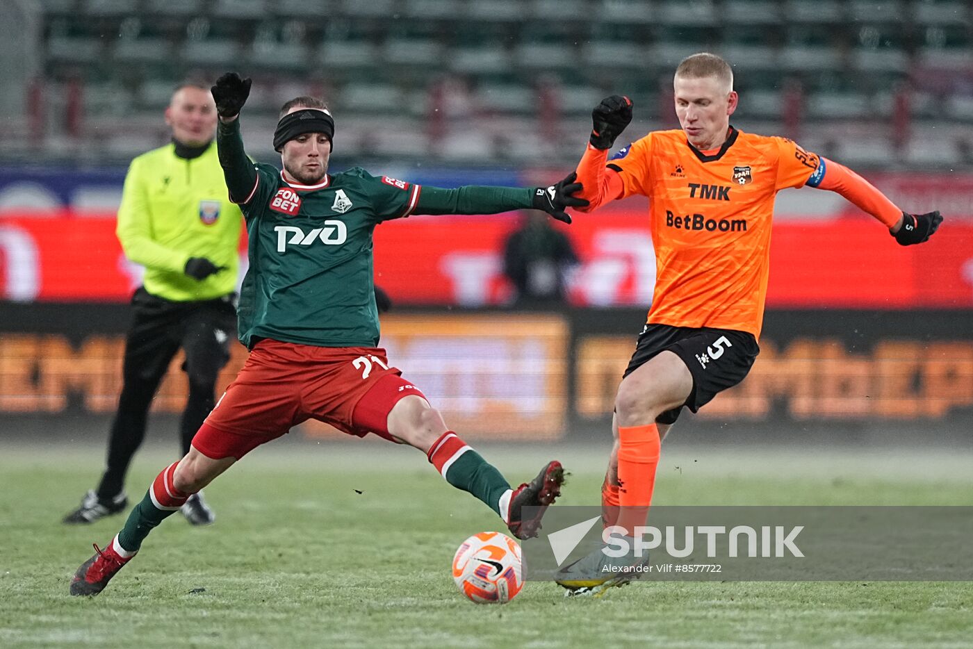 Russia Soccer Premier-League Lokomotiv - Ural