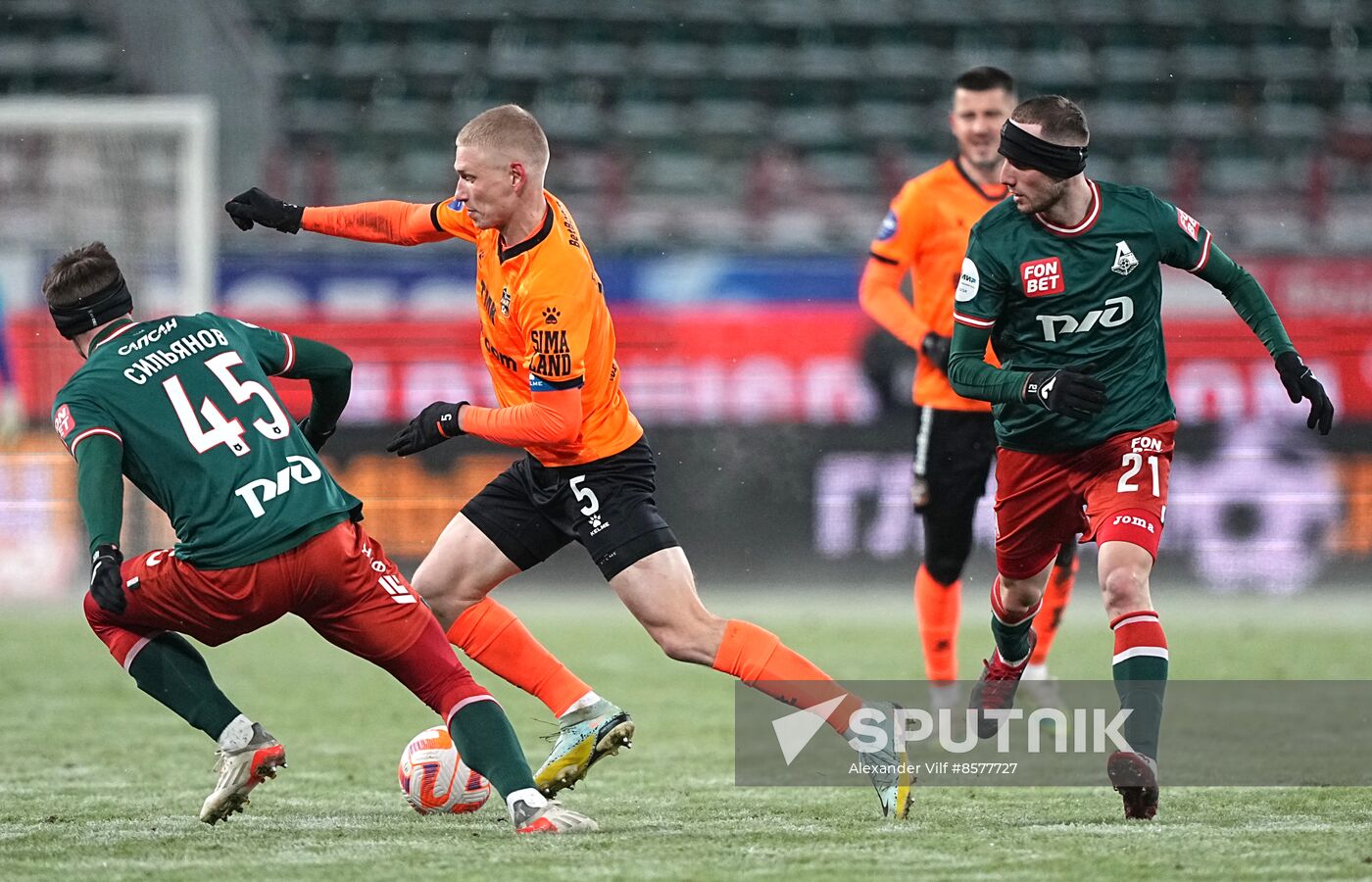 Russia Soccer Premier-League Lokomotiv - Ural