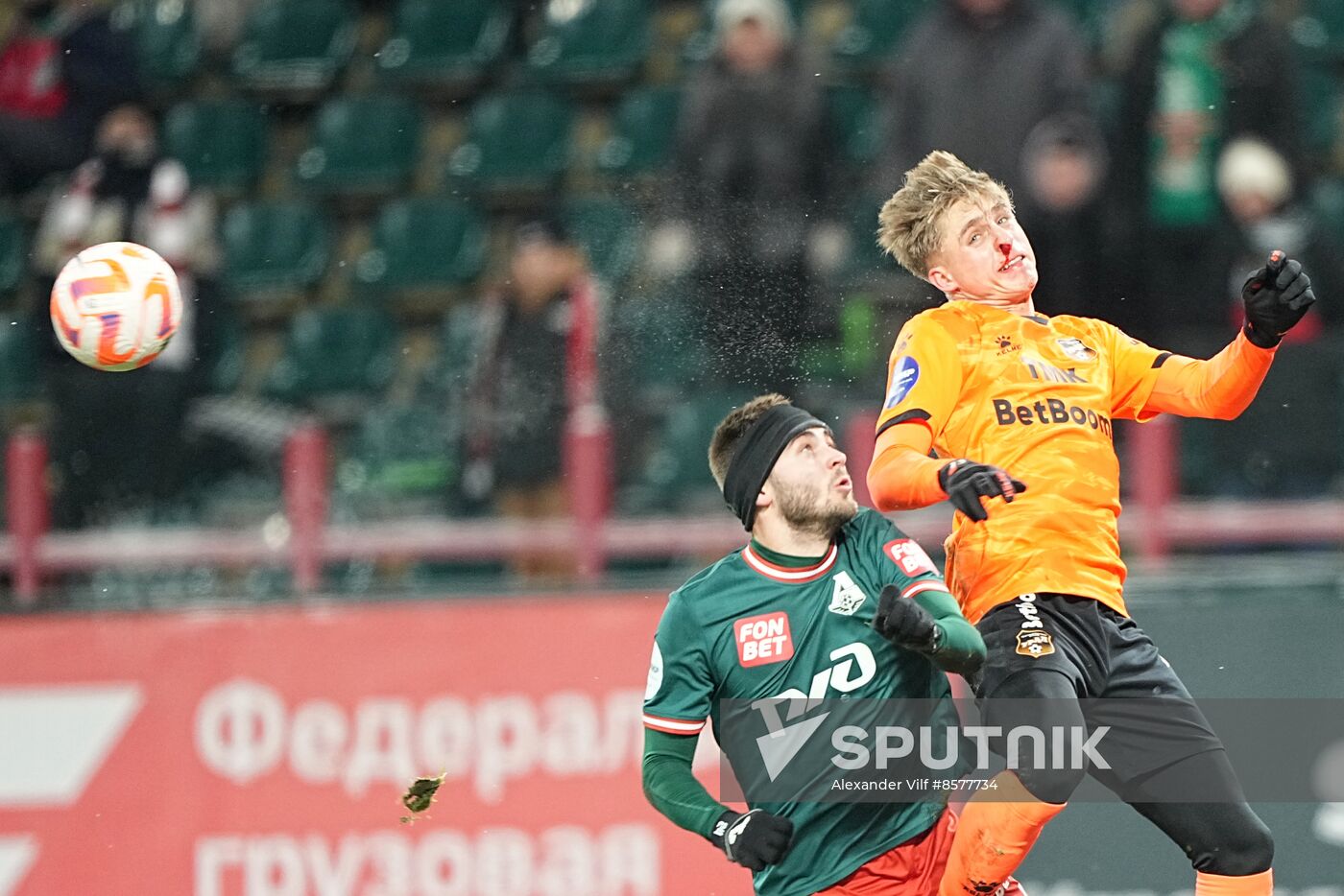Russia Soccer Premier-League Lokomotiv - Ural