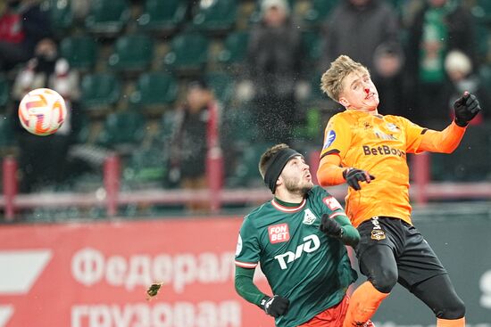 Russia Soccer Premier-League Lokomotiv - Ural