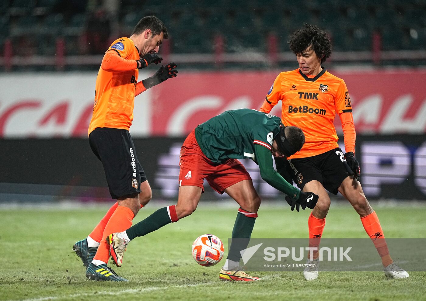 Russia Soccer Premier-League Lokomotiv - Ural