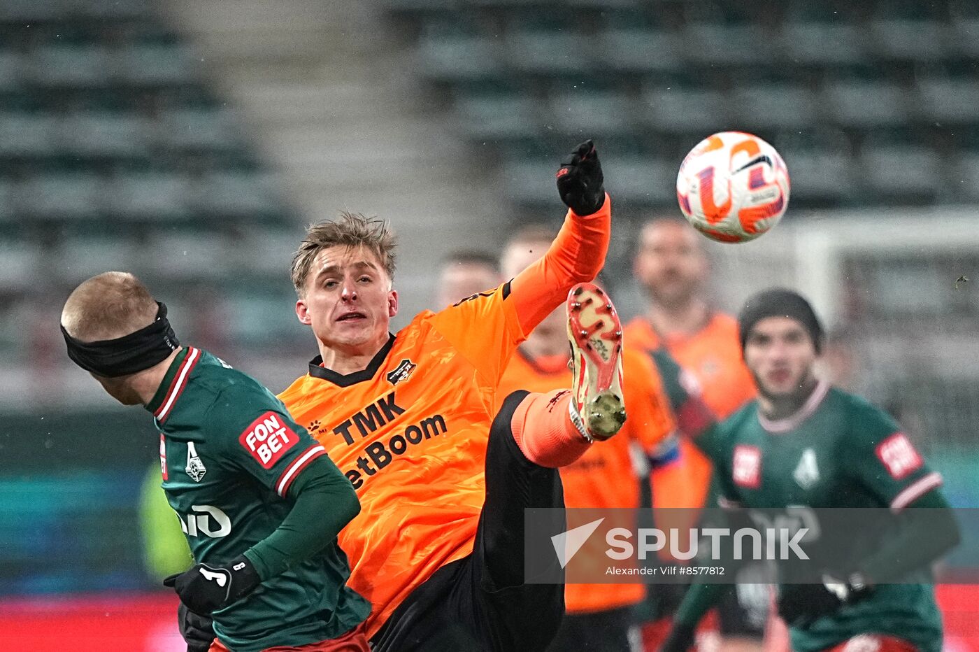 Russia Soccer Premier-League Lokomotiv - Ural