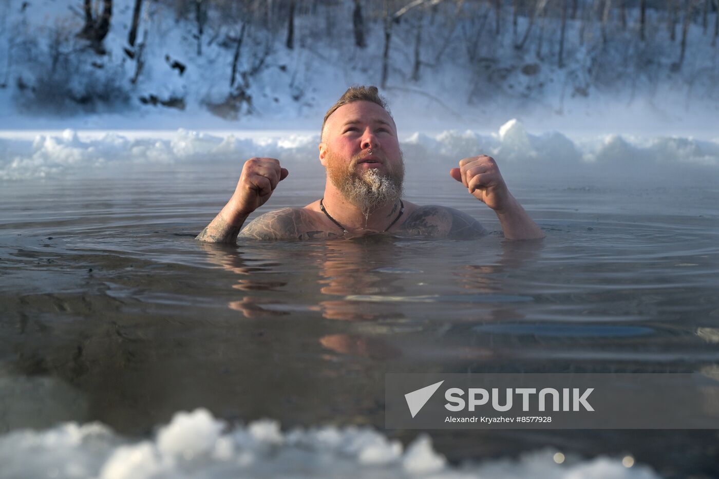 Russia Winter Swimming