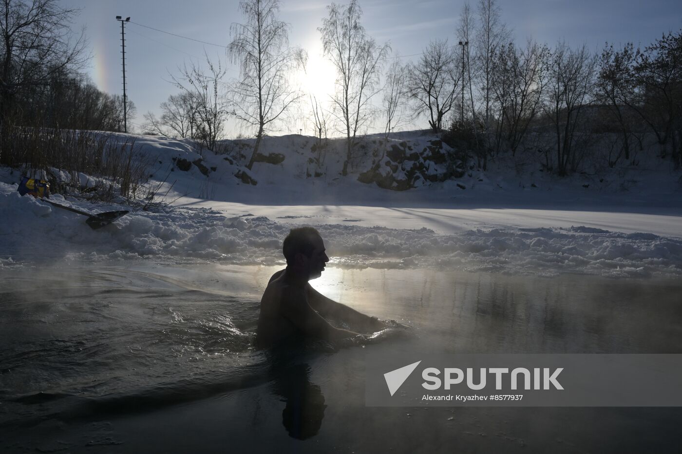 Russia Winter Swimming