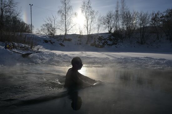 Russia Winter Swimming