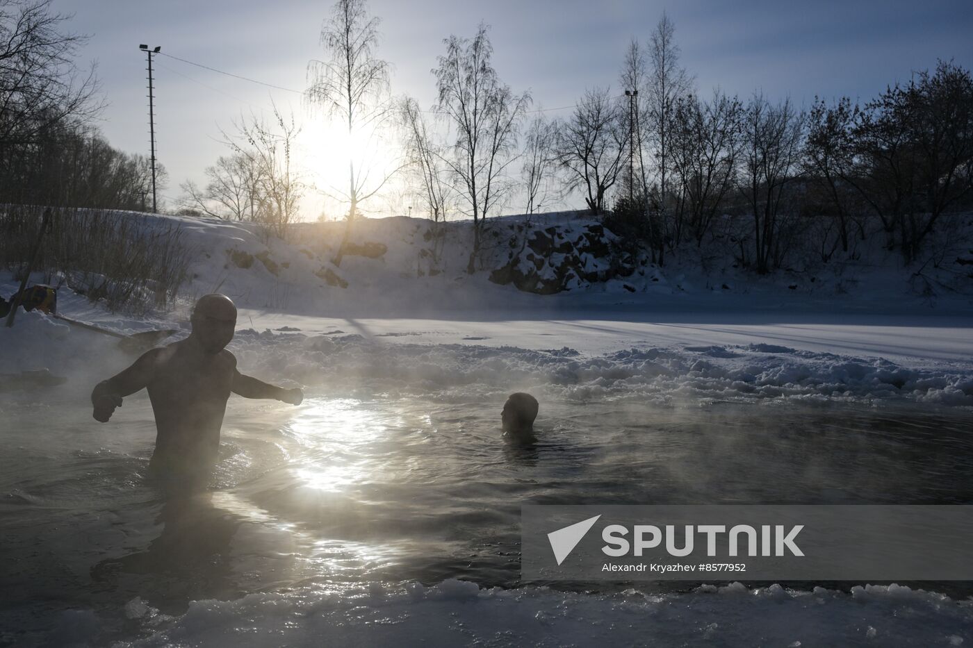 Russia Winter Swimming
