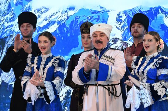 International RUSSIA EXPO forum and exhibition. Day of Kabardino-Balkarian Republic. Pavilion No. 75. Location: Russia, Moscow. Author: Kirill Zykov/Sputnik. RUSSIA EXPO. Day of Kabardino-Balkarian Republic