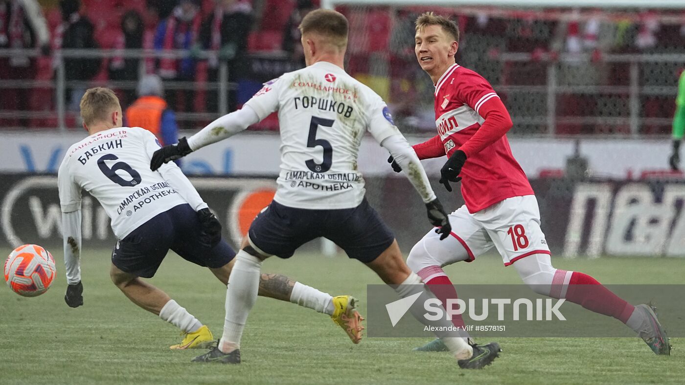 Russia Soccer Premier-League Spartak - Krylia Sovetov