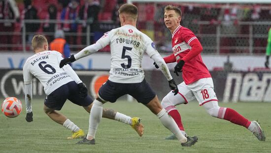 Russia Soccer Premier-League Spartak - Krylia Sovetov