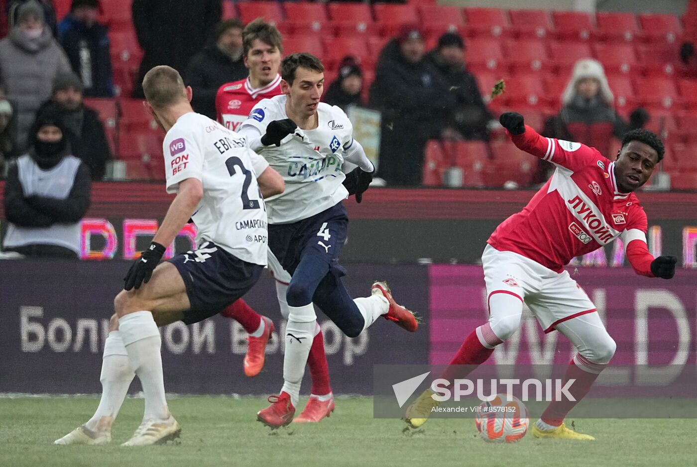 Russia Soccer Premier-League Spartak - Krylia Sovetov